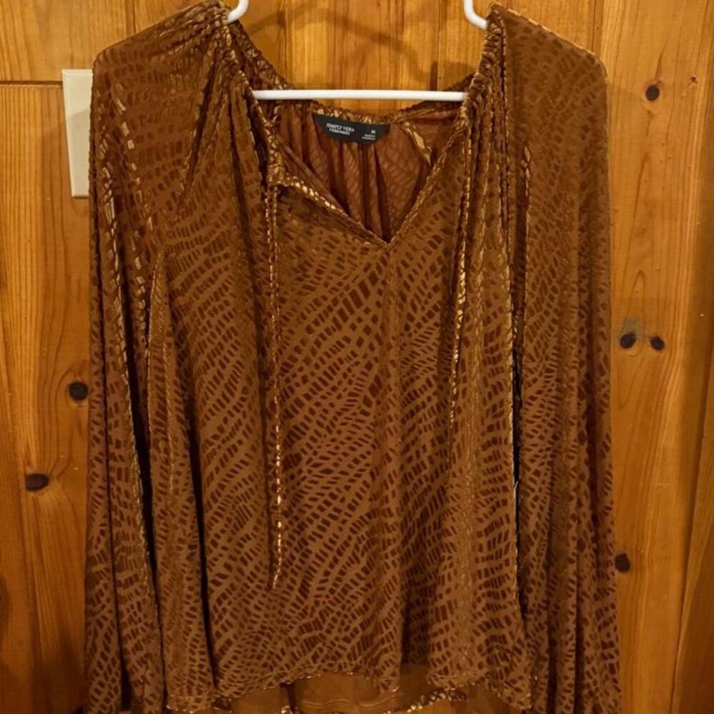 Simply vera wang brown velvet